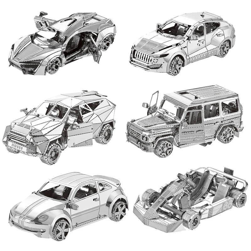 Metal Car Assembly Kit