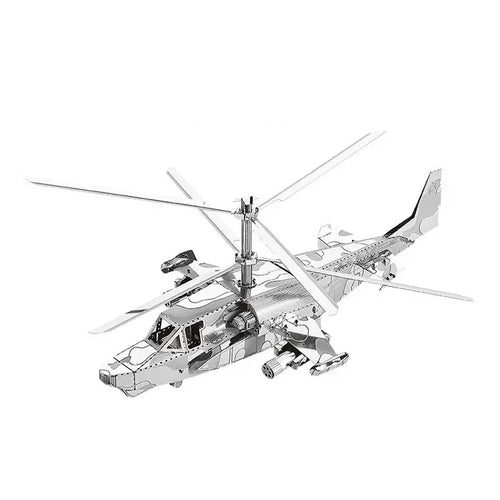 3D Metal Puzzles (Planes, Ships, Flying saucers)