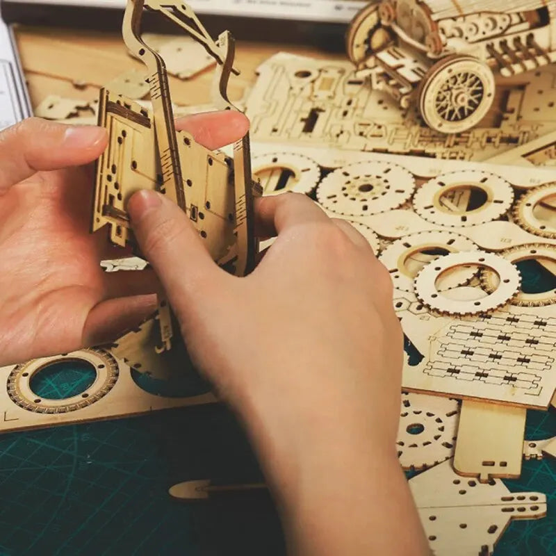 Wooden Car Puzzle