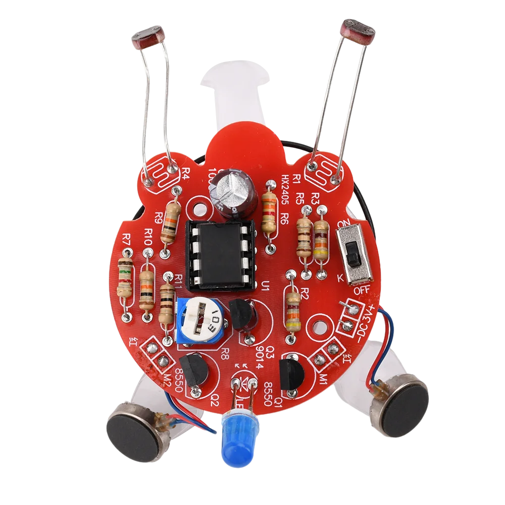 Light-Sensitive Mobile Robot Kit