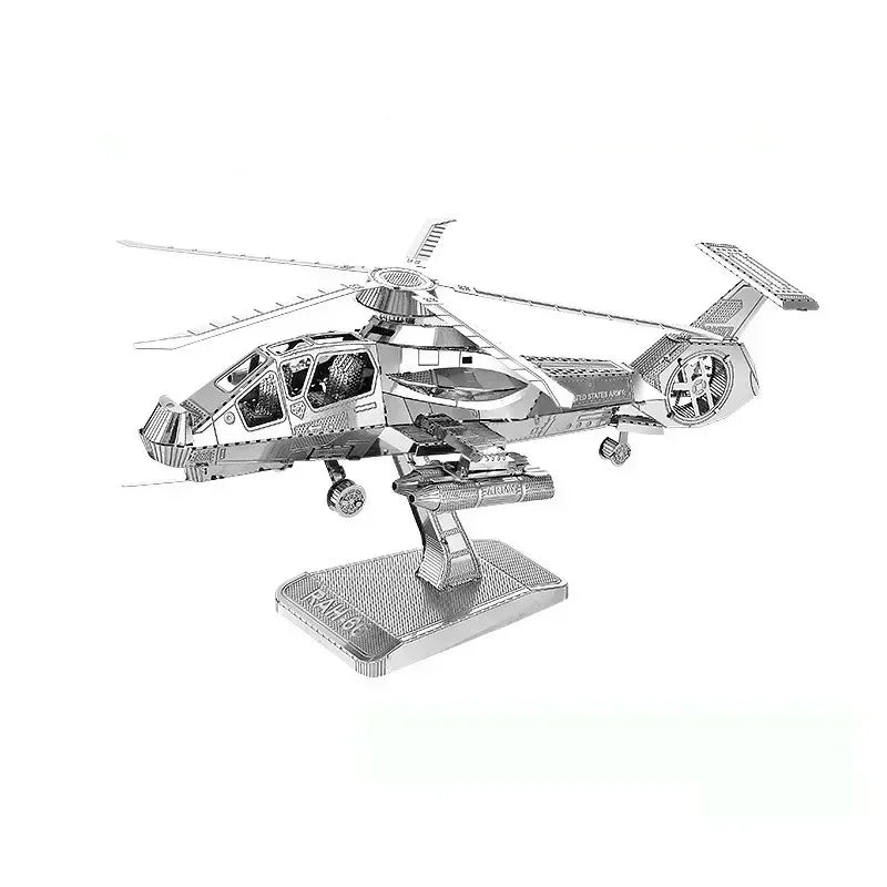 3D Metal Puzzles (Planes, Ships, Flying saucers)
