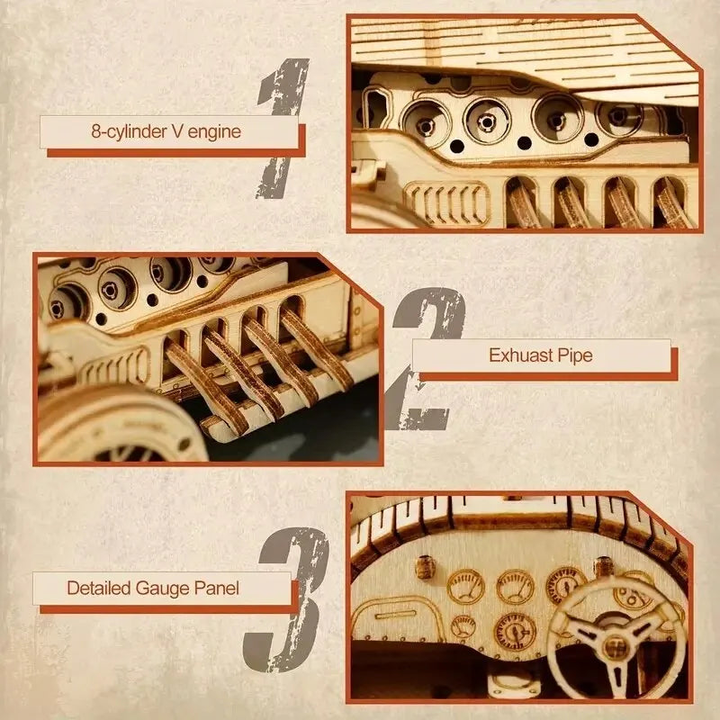 Wooden Car Puzzle
