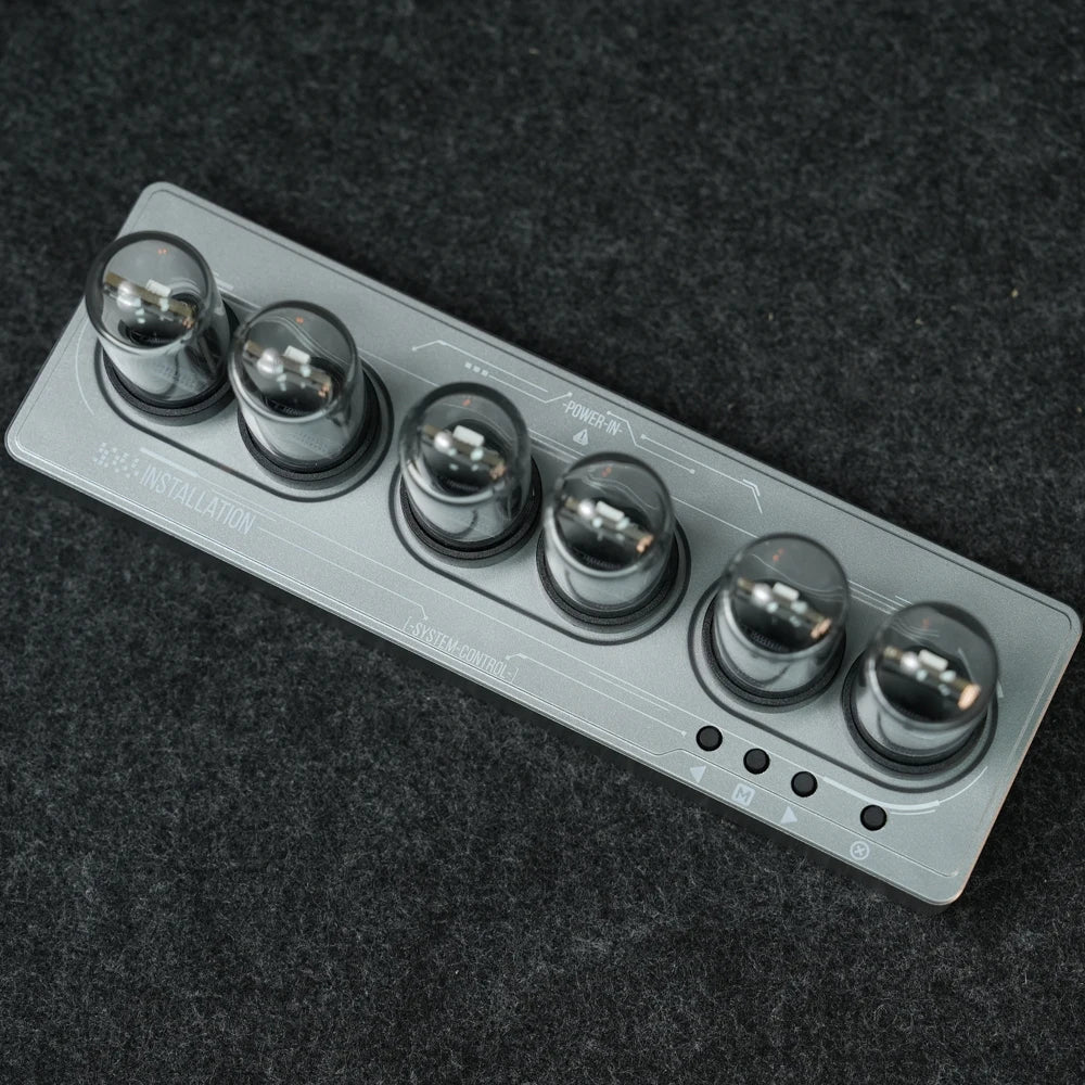 Wifi Controlled Faux Nixie Tube Clock Kit