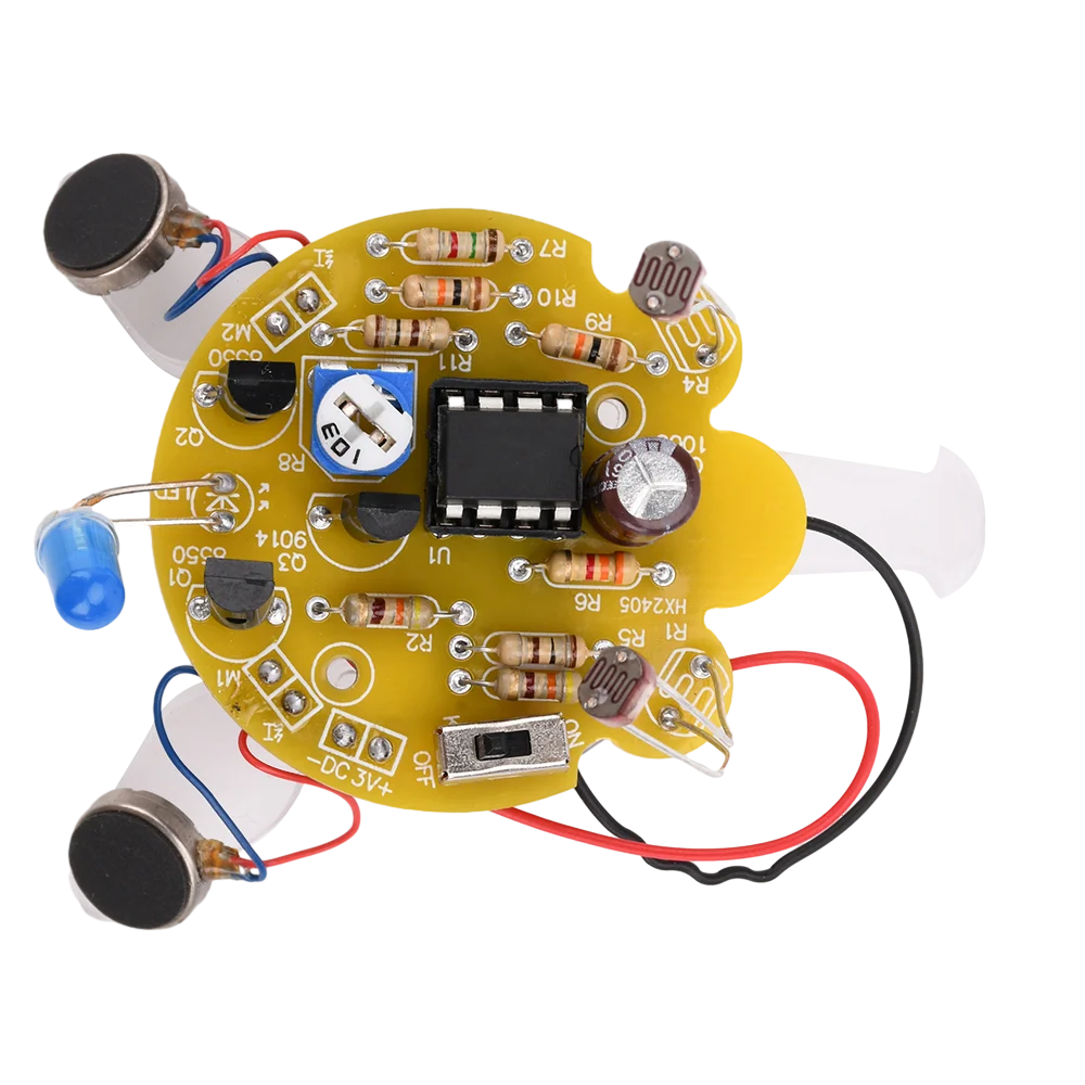 Light-Sensitive Mobile Robot Kit