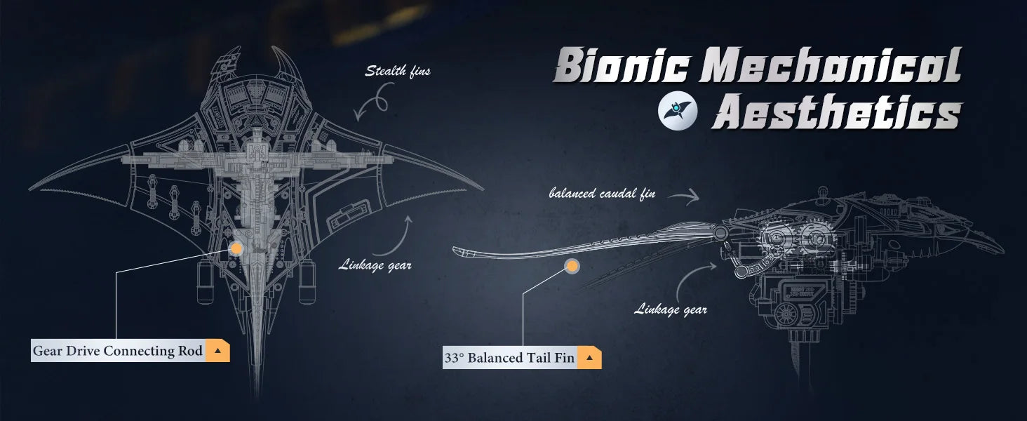 Manta Ray Mechanical Kit