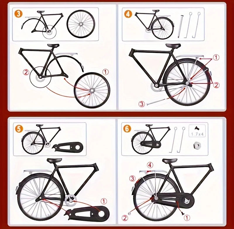 Vintage Bicycle Model Kit