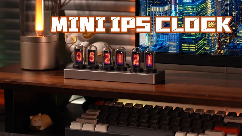 Wifi Controlled Faux Nixie Tube Clock Kit