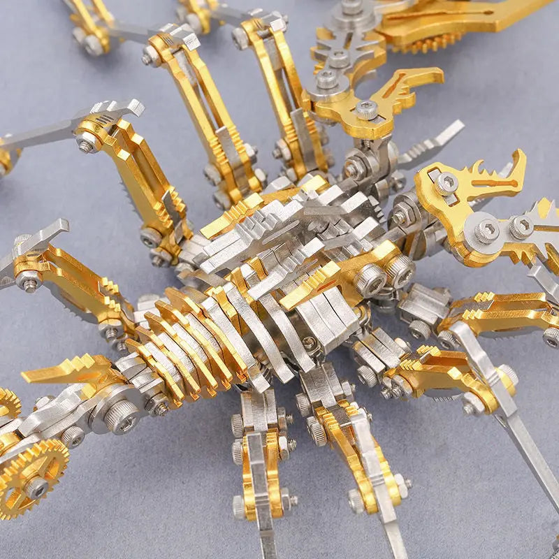 DIY Stainless Steel Scorpion Model