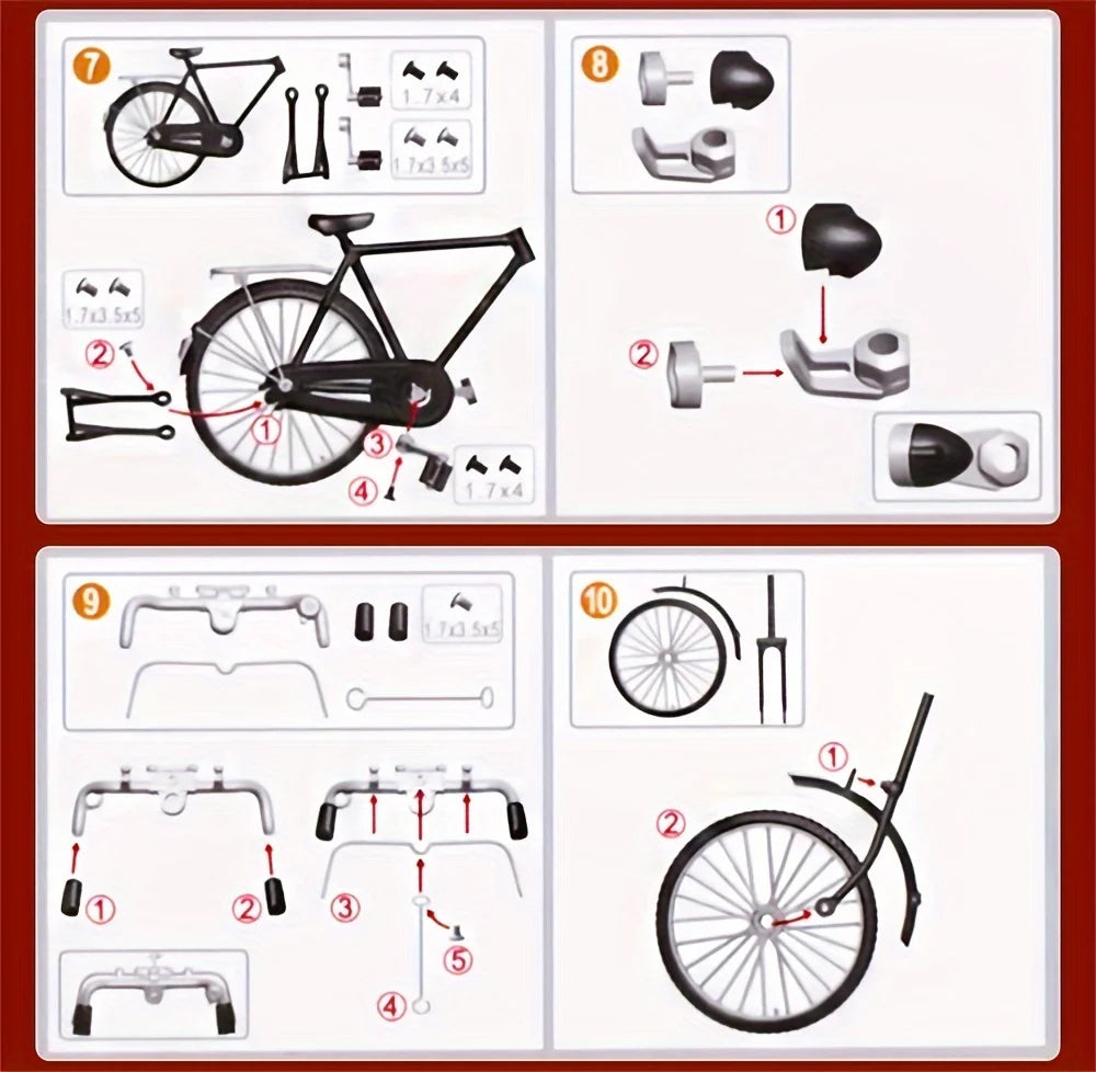 Vintage Bicycle Model Kit