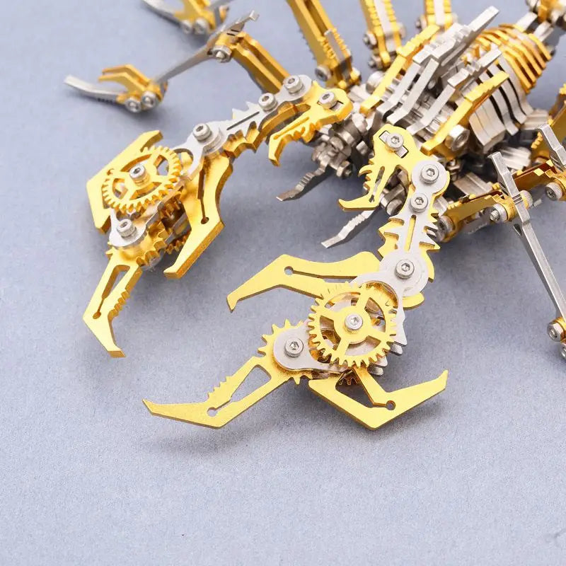DIY Stainless Steel Scorpion Model