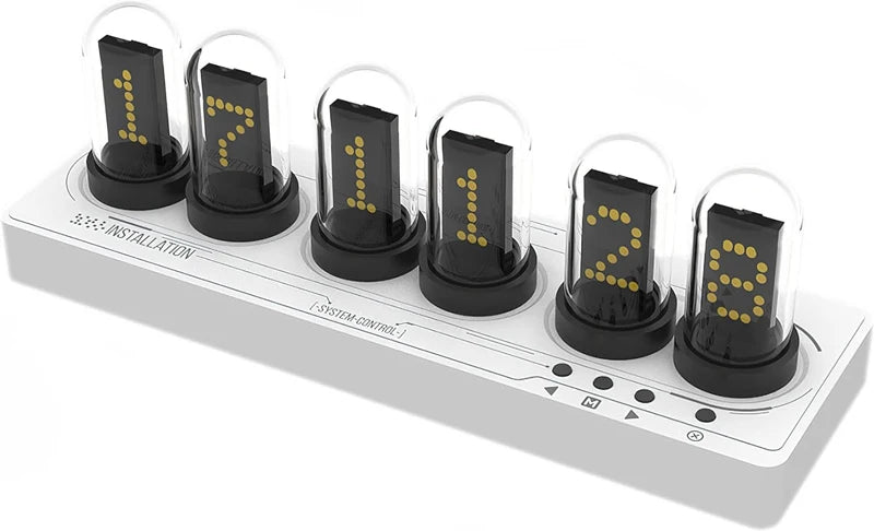 Wifi Controlled Faux Nixie Tube Clock Kit