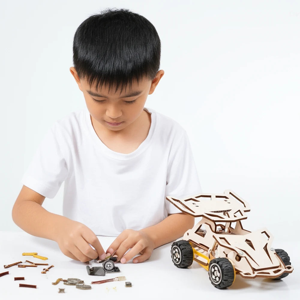 Wooden Remote Control Car Kit