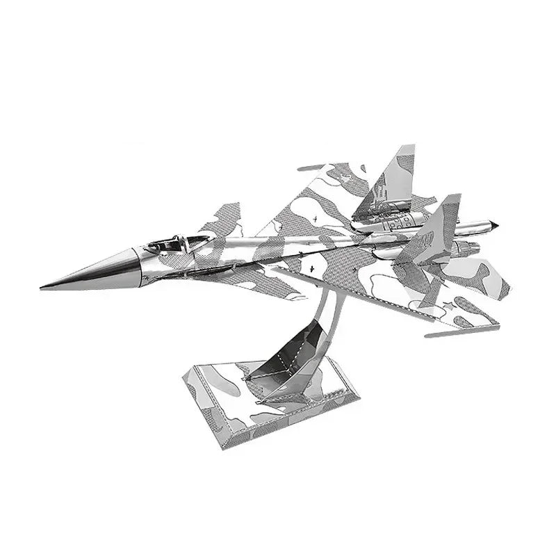 3D Metal Puzzles (Planes, Ships, Flying saucers)