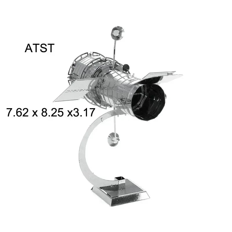 3D Metal Puzzles (Planes, Ships, Flying saucers)