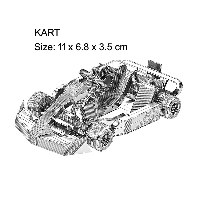 Metal Car Assembly Kit