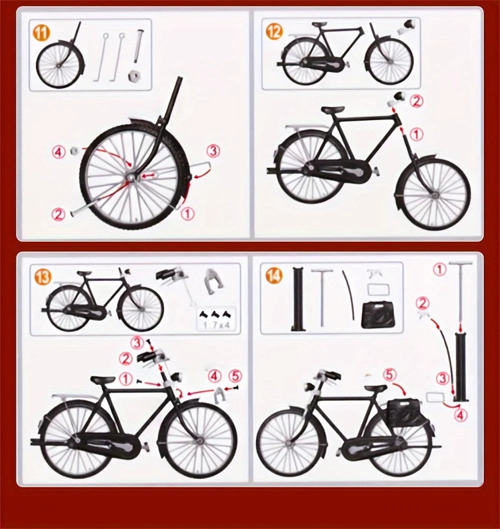 Vintage Bicycle Model Kit