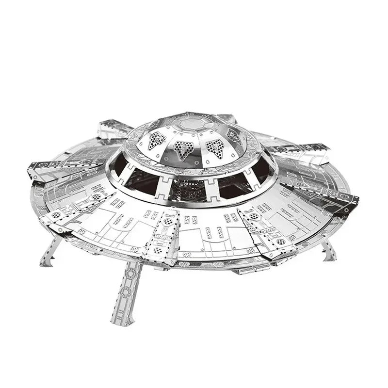 3D Metal Puzzles (Planes, Ships, Flying saucers)