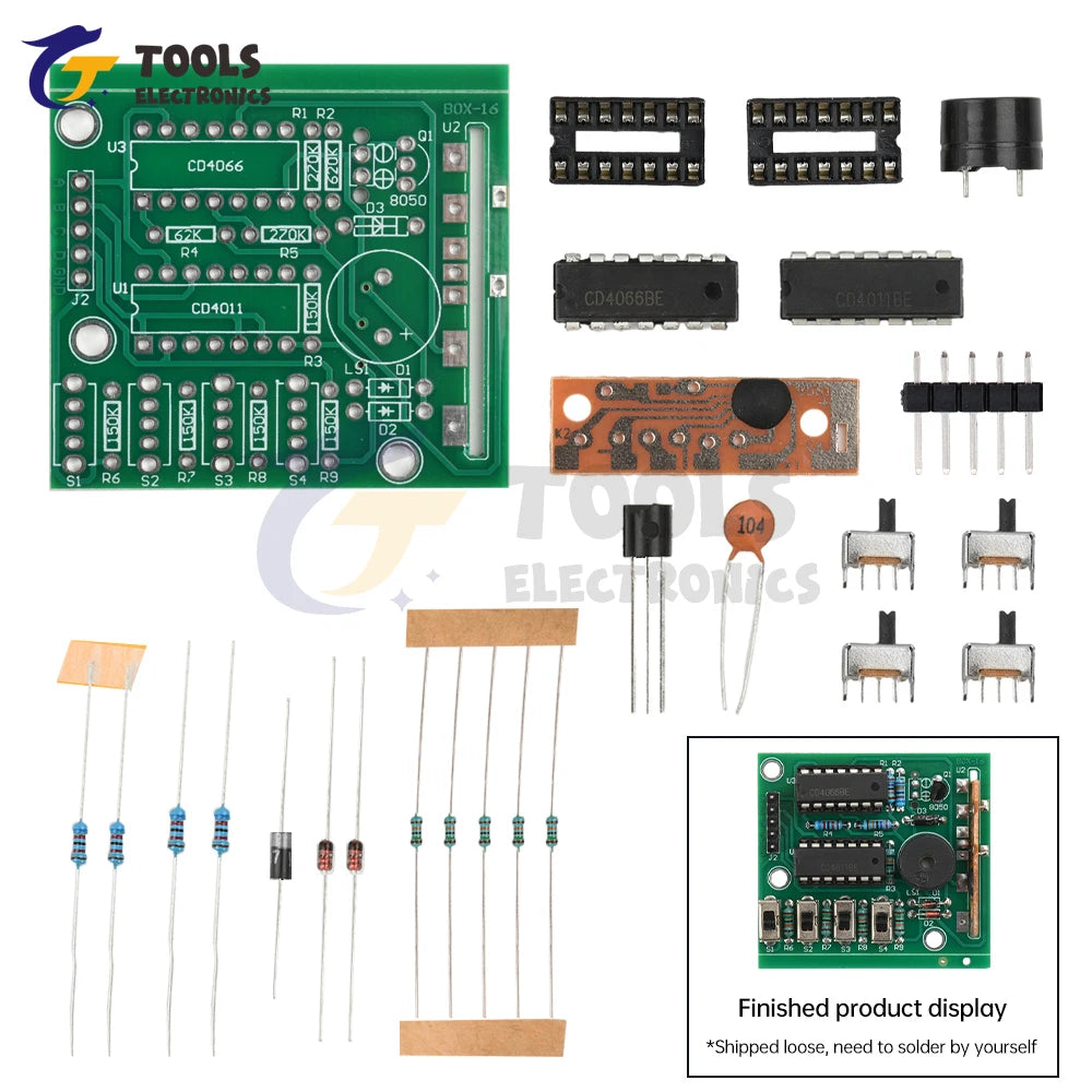 Music Box 16-Tone Electronic Module Kit