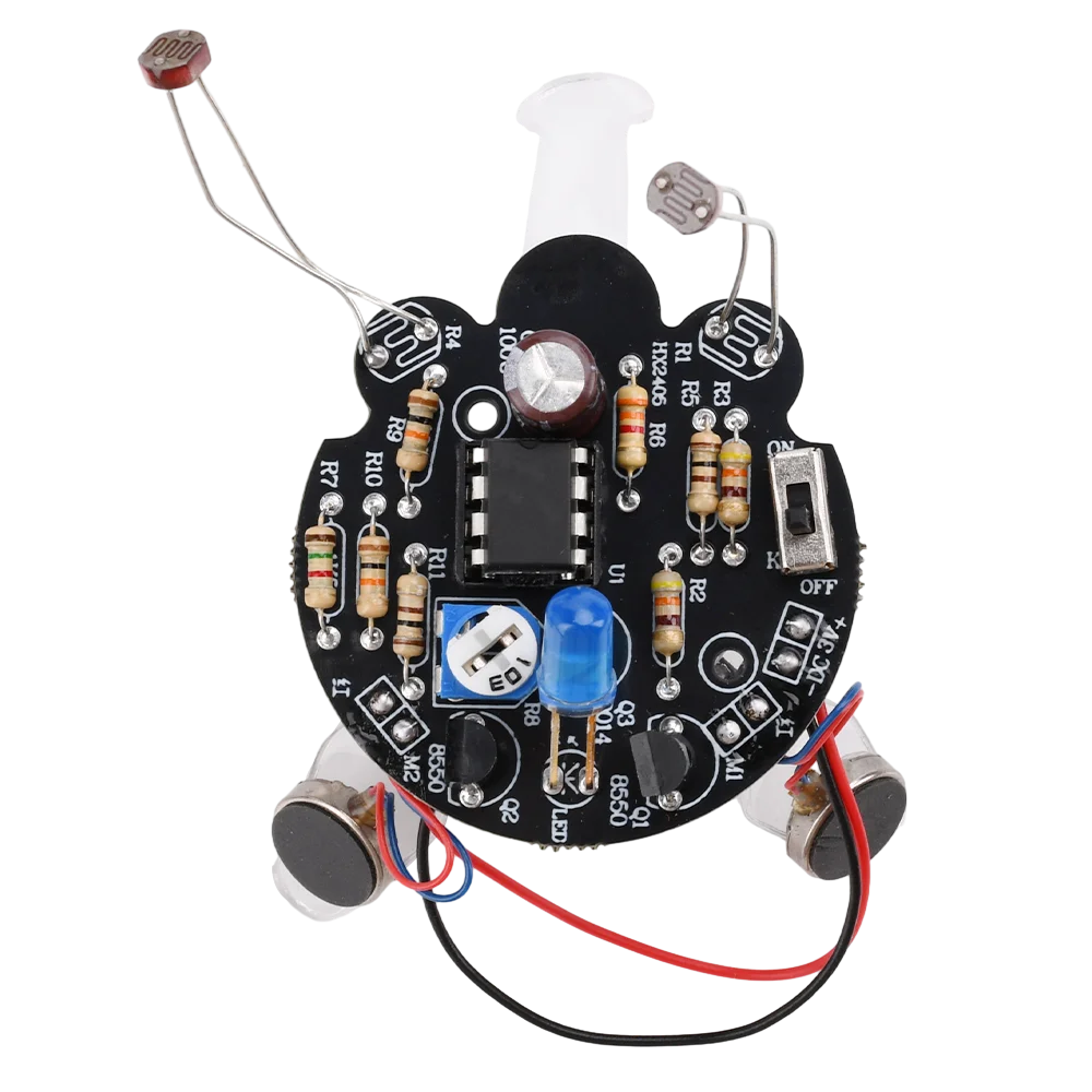 Light-Sensitive Mobile Robot Kit