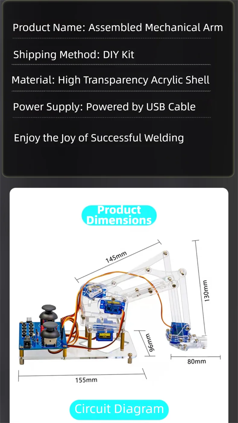 Robotic Arm Assembly Kit
