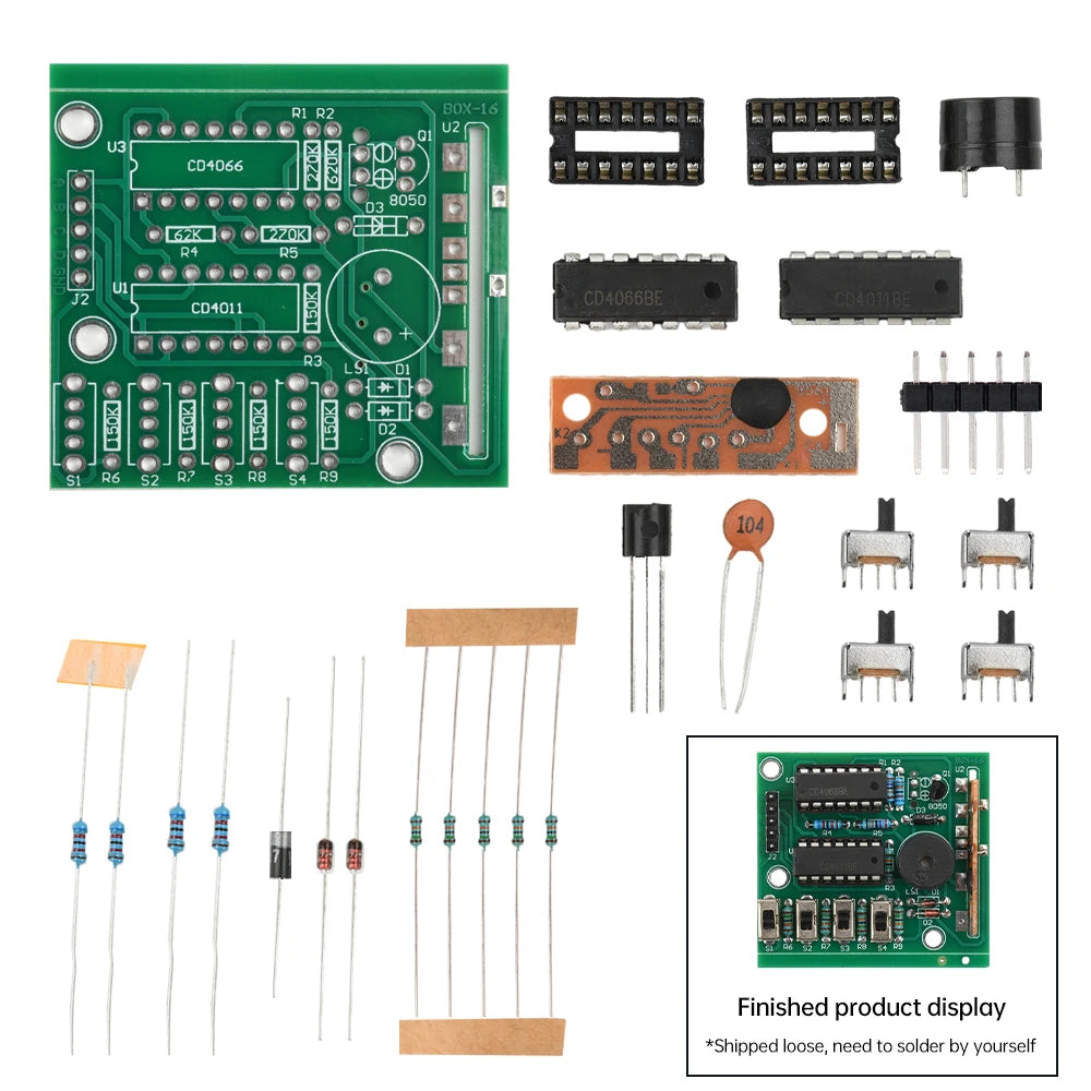 Music Box 16-Tone Electronic Module Kit