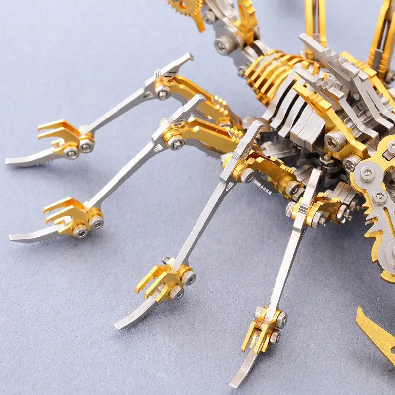 DIY Stainless Steel Scorpion Model