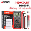 Professional Multimeter Tester ANENG DT9205A-12