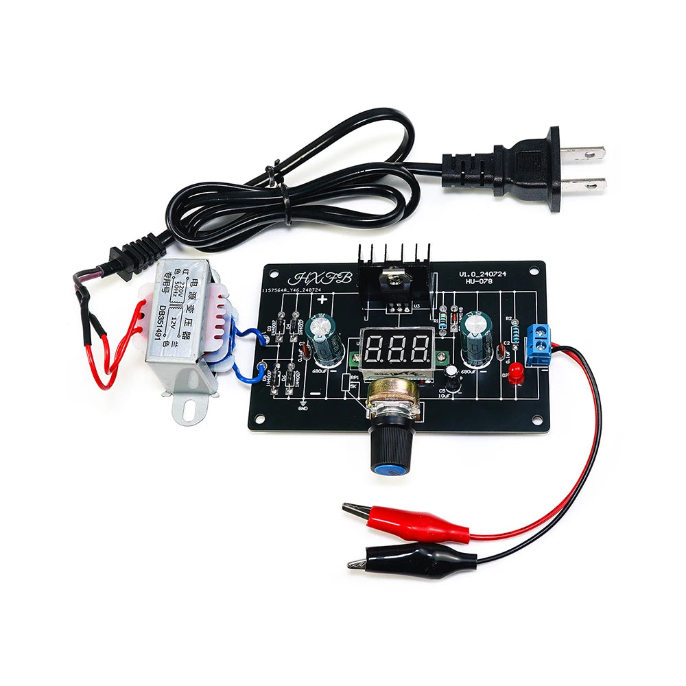 DIY Variable bench power supply Kit (1.25V-12V)