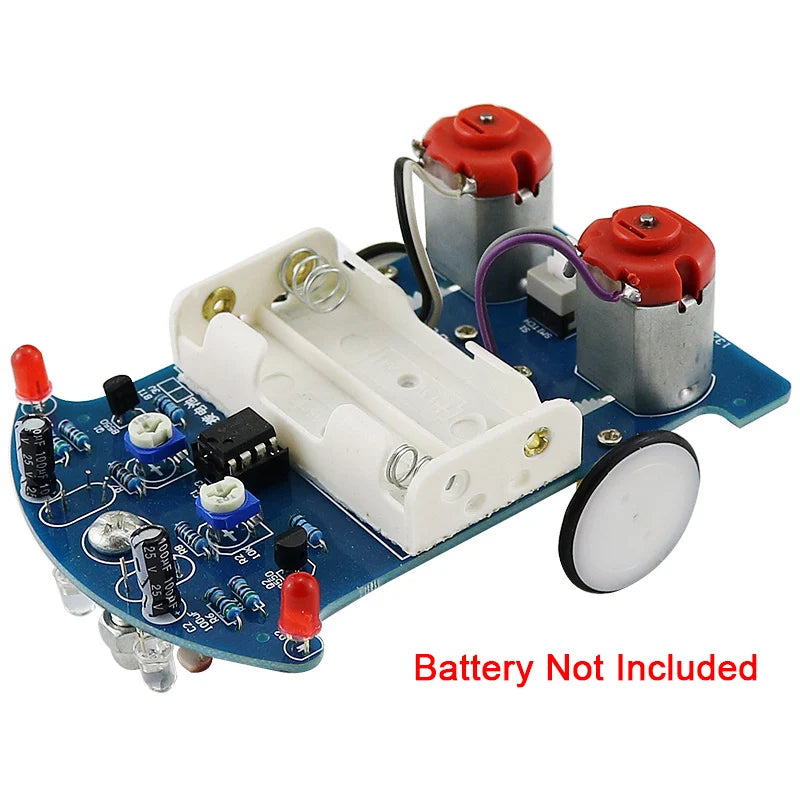 DIY Intelligent Line-Tracking Robot Car Kit