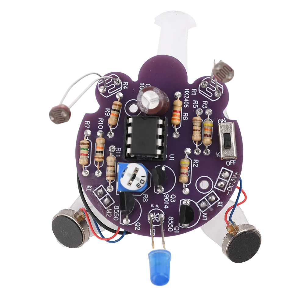 Light-Sensitive Mobile Robot Kit