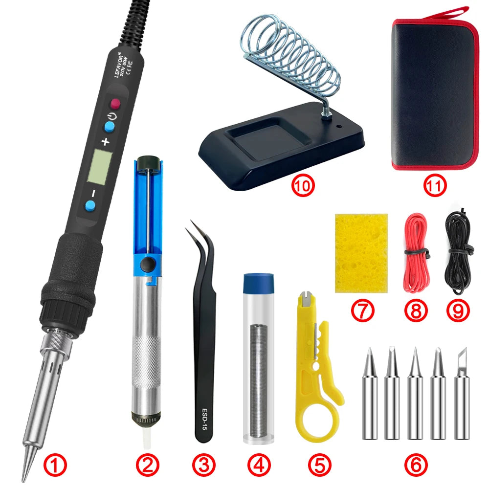 Basic Beginer Soldering and Electronics Tools kits