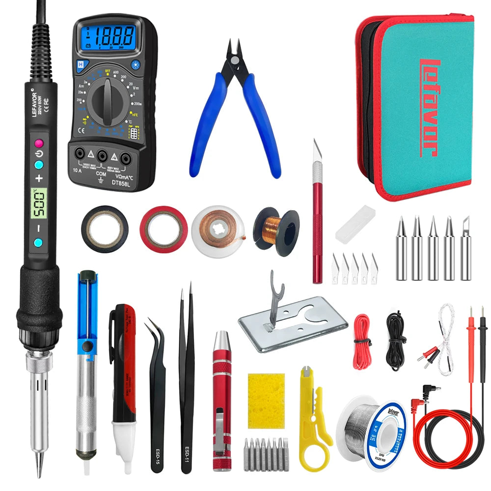 Basic Beginer Soldering and Electronics Tools kits