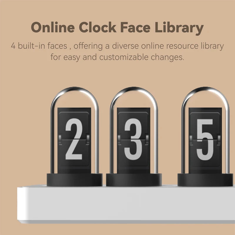 Wifi Controlled Faux Nixie Tube Clock Kit