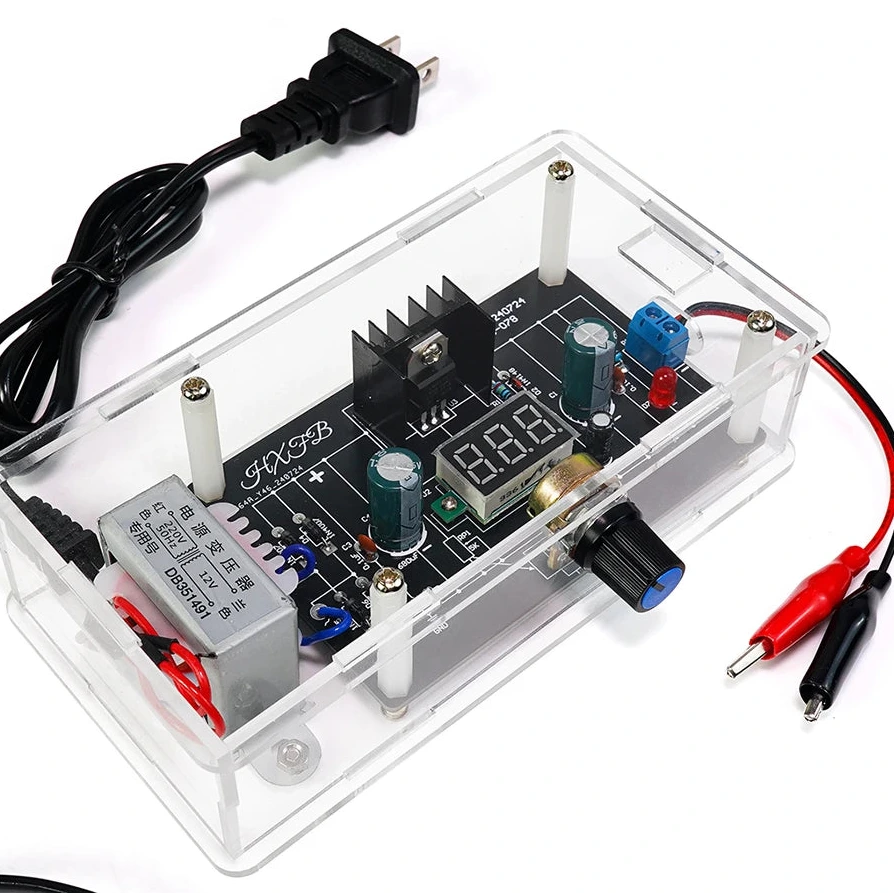 DIY Variable bench power supply Kit (1.25V-12V)