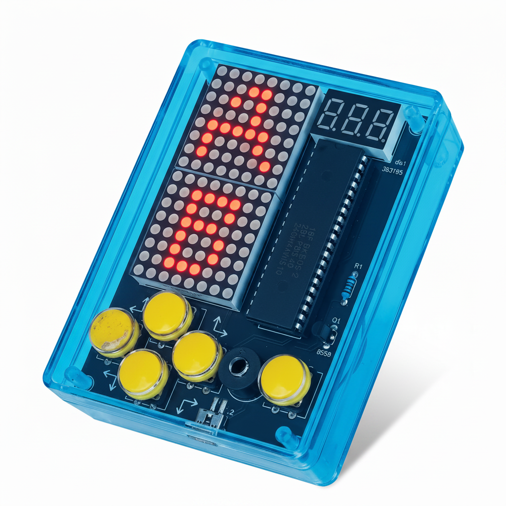 Blue Case, Red LED