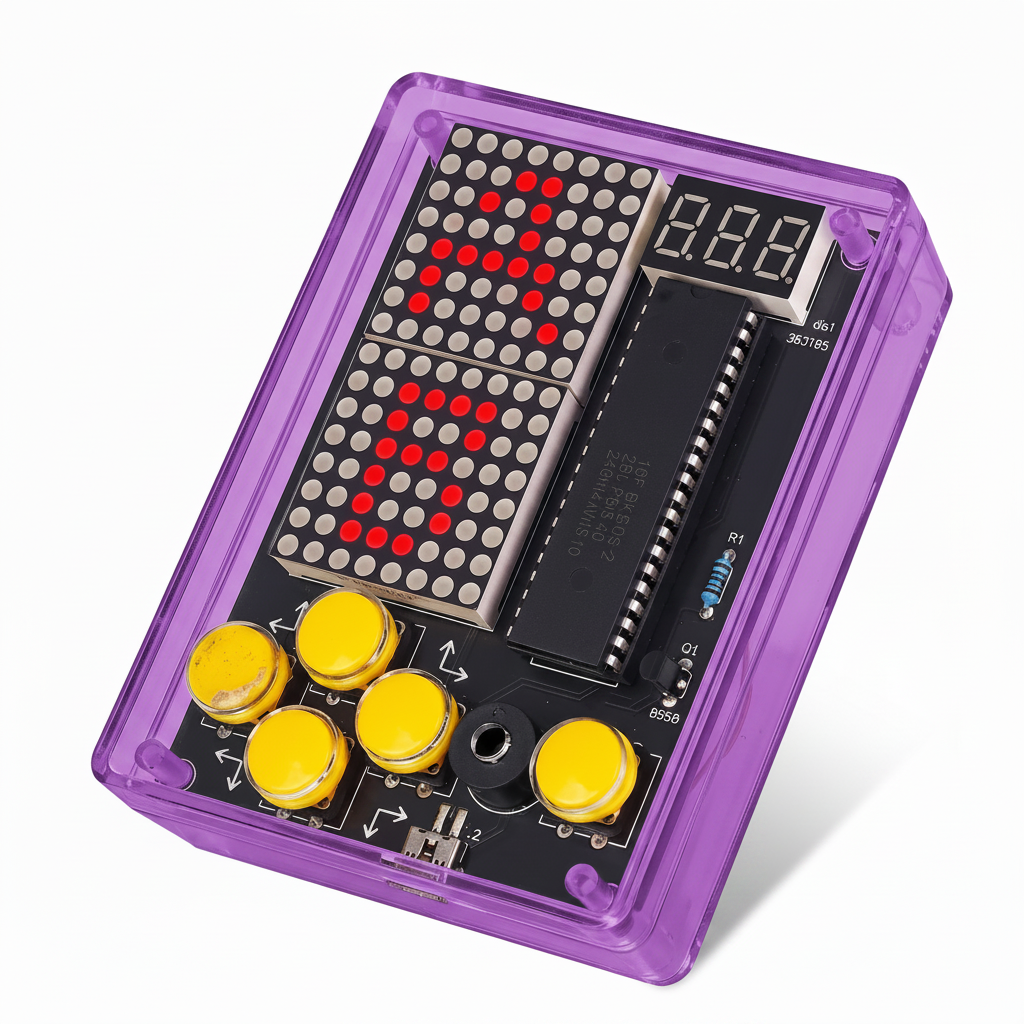 Purple Case, Red LED